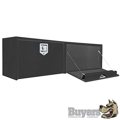 Black Steel Double-Door Top Side Toolbox - 16"H x 13"D x 72"L