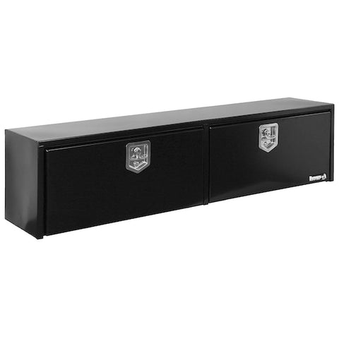 Black Steel Double-Door Top Side Toolbox - 16