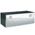 Bawer Black with Stainless Steel Door Tool Box  18 x 18 x 48