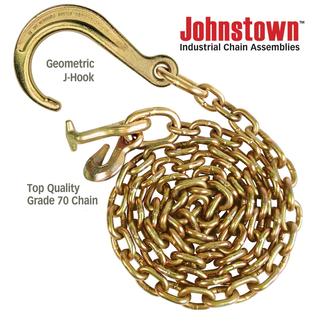 Johnstown Tow Chains - Forged Sport J And T - Grade 70