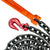 VULCAN Tow Chains - Forged Long J-Hook Alloy - Grade 80 - PROSeries - 7,100 Pound Safe Working Load