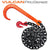 VULCAN Tow Chains - Forged Long J-Hook Alloy - Grade 80 - PROSeries - 7,100 Pound Safe Working Load