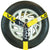 VULCAN Wheel Dolly Tire Harness with Universal O-Ring - Lasso Style - 2 Inch x 96 Inch - Classic Yellow - 3,300 Pound Safe Working Load