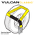 VULCAN Wheel Dolly Tire Harness with Universal O-Ring - Lasso Style - 2 Inch x 96 Inch - Classic Yellow - 3,300 Pound Safe Working Load