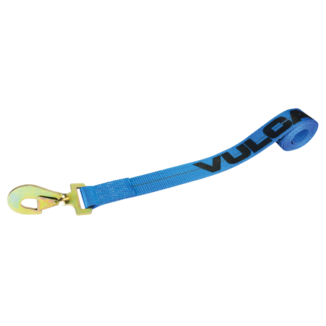 VULCAN Wheel Dolly Tire Harness - Twisted Snap Hook - 84 Inch - Blue - 3,300 Pound Safe Working Load