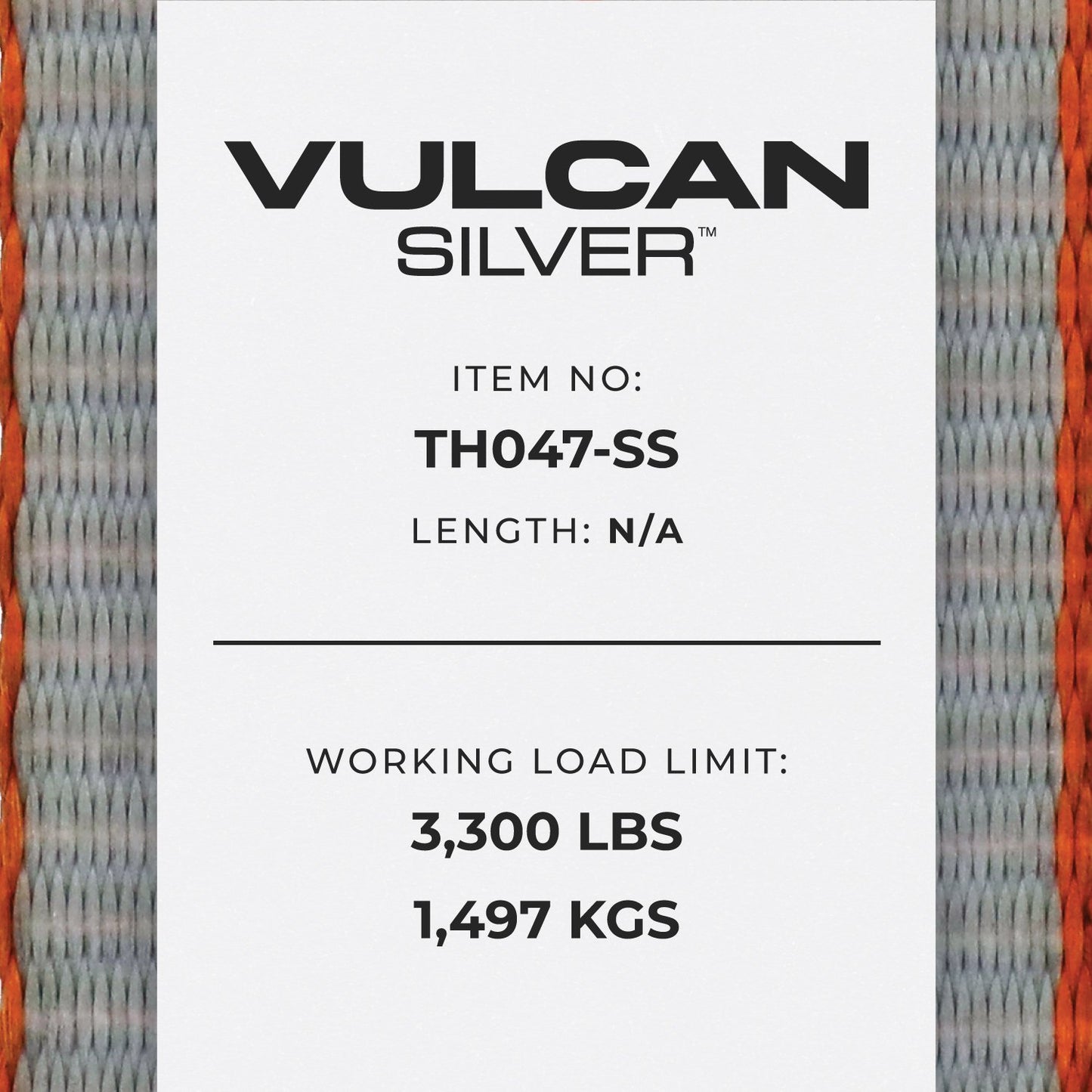 VULCAN Car Tie Downs - Snap Hook - Adjustable Loop - 3,300 Pound Safe Working Load