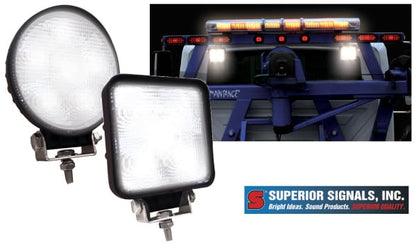 Square Illuminator LED Work Light - Flood