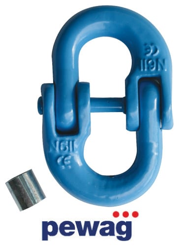 Mechanical Connecting Links - 3/8 Inch - Grade 120 - 10,600 Pound Safe Working Load