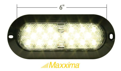 LED Back Up Light Surface Mount Oval