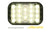 LED Back Up Light Grommett Mount Rectangular