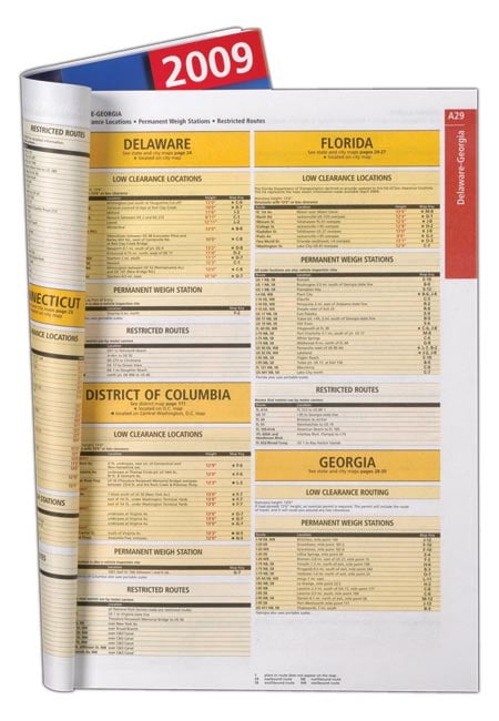 2009 Rand Mcnally Motor Carriers Road Atlas