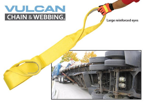 VULCAN H.D. Vehicle Recovery Strap 6 Inch x 30 Foot