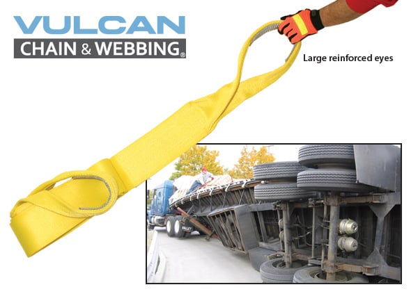 VULCAN H.D. Vehicle Recovery Strap 6 Inch x 20 Foot