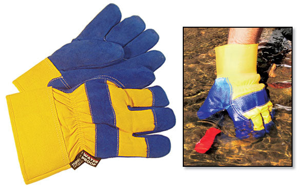 Waterproof Insulated Work Gloves - Pair - Large