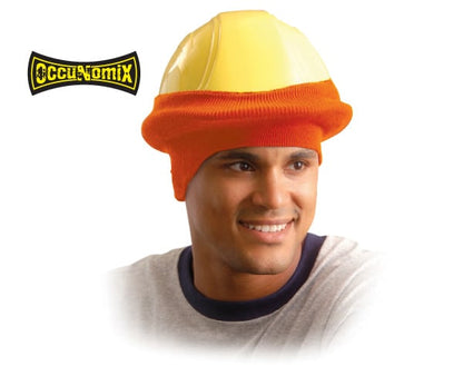 Head Only Hard Hat Tube Liner - High-Viz Orange