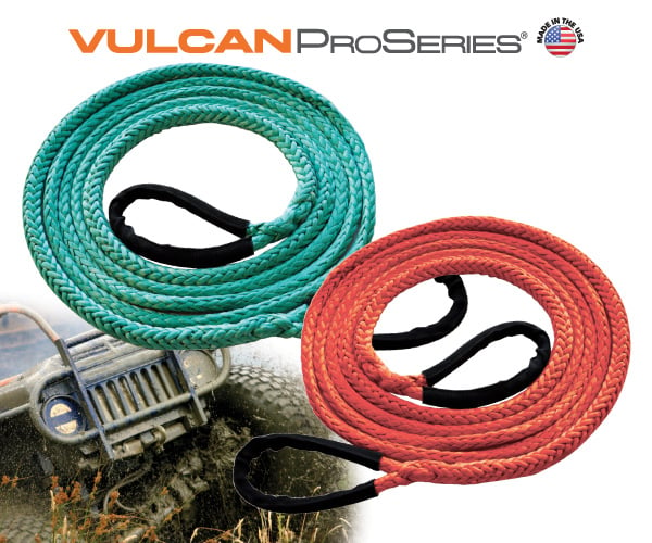 VULCAN PROSeries Dyneema Synthetic Tow Ropes