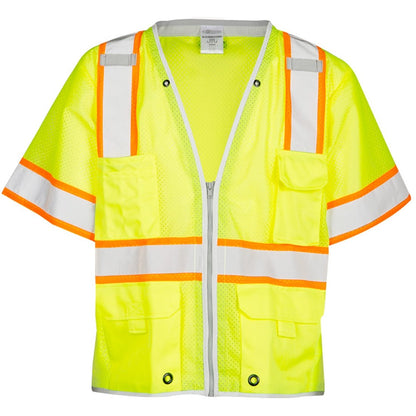 Class 3 Brillaint Series Vest - Lime - 2XL