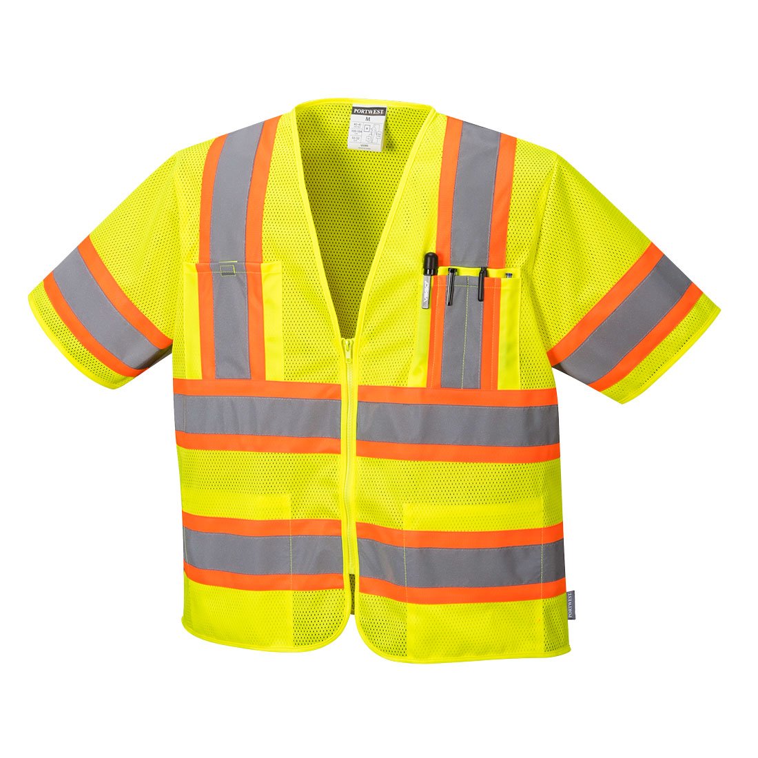 Class 3 Augusta Sleeved High-Visibility Vest