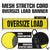 VULCAN Oversize Load Banners, Multi-Color Flags and Magnets Kit - Includes 2 Stretch Cord Oversize Load Banners, 4 Magnets, 4 Red Flags, 4 Orange Flags, and A High-Viz Vented Storage Bag