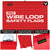 VULCAN Wide Load Kit For Pilot Cars - Includes (1) Hinged Aluminum 12x60" Oversize Load Sign, (2) Mesh 12x60" Oversized Load Banners, (4) Wire Loop Flags, (4) Flag Magnets, And FREE Mini Light Bar