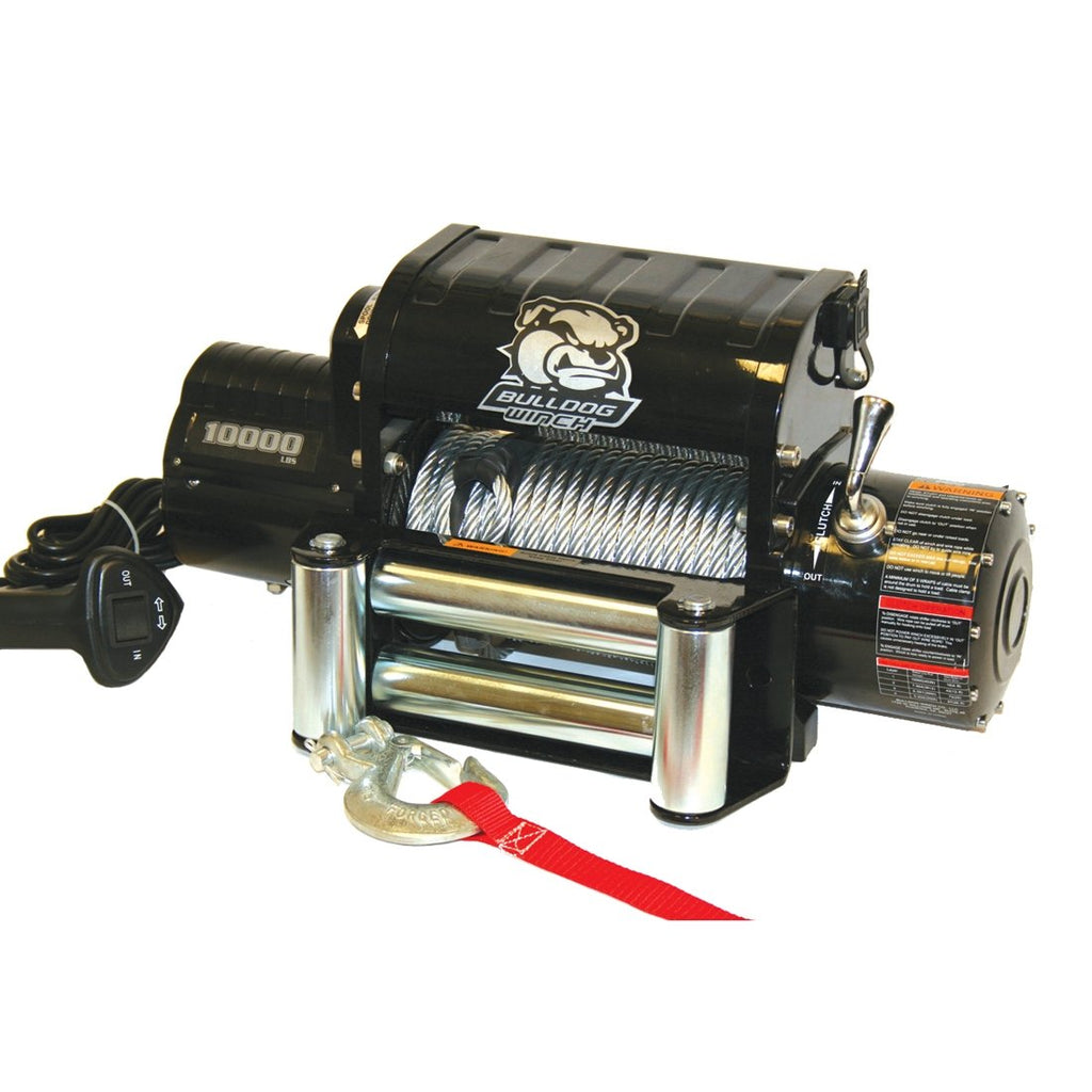 Winch Electric Self Recovery Winch - Bulldog 10,000 Pounds