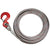 VULCAN Steel-Core Fixed Hook Winch Cable - 3/8 Inch x 75 Foot - PROSeries