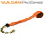 VULCAN Winch Strap with Chain Tail - 2 Inch - 3,300 Pound Safe Working Load