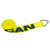 VULCAN Winch Strap with D Ring - 3 Inch - Classic Yellow - 5,000 Pound Safe Working Load