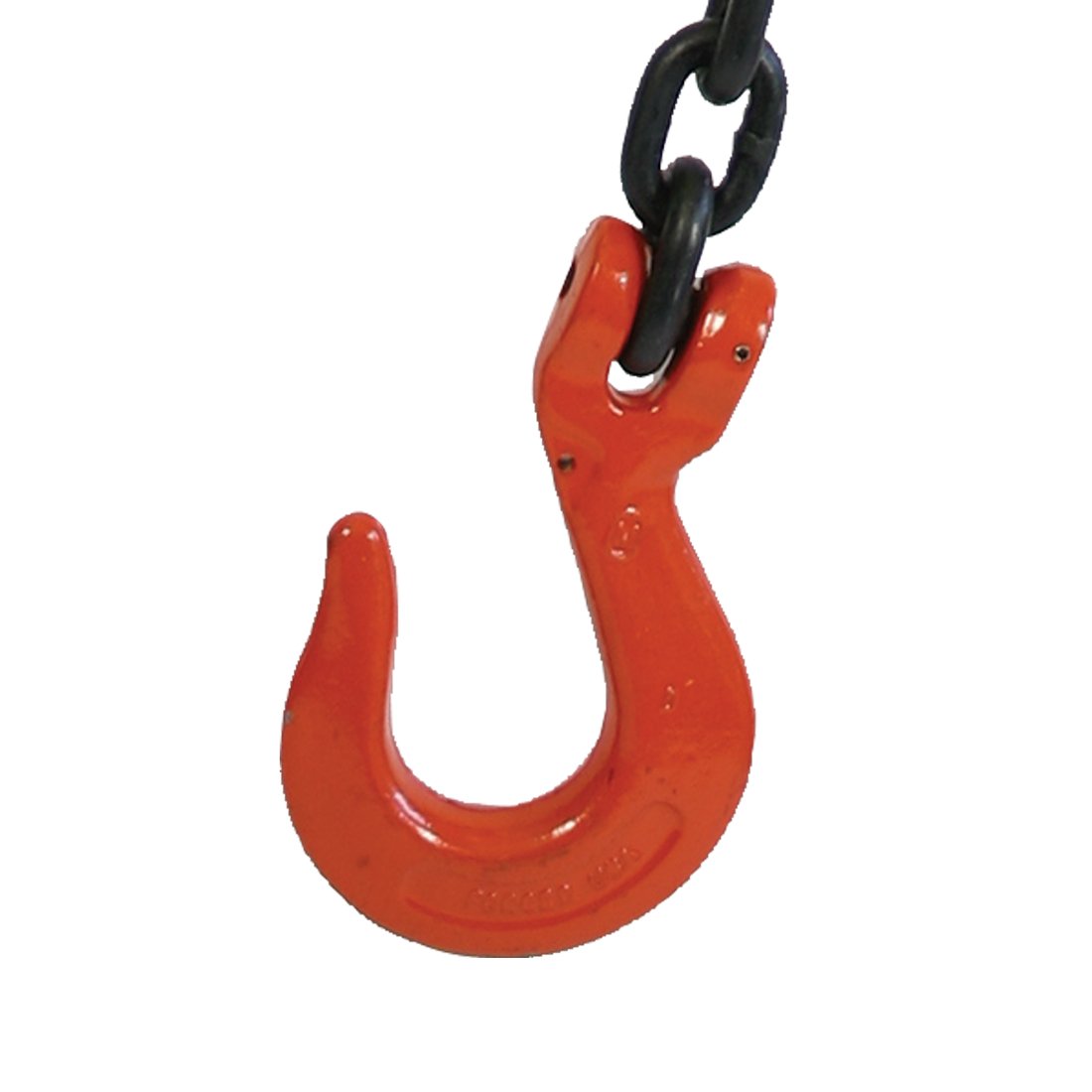 VULCAN Double Leg Mechanical Lifting Sling with Sling Hooks - 9/32 Inch - Grade 80 - 20 Feet