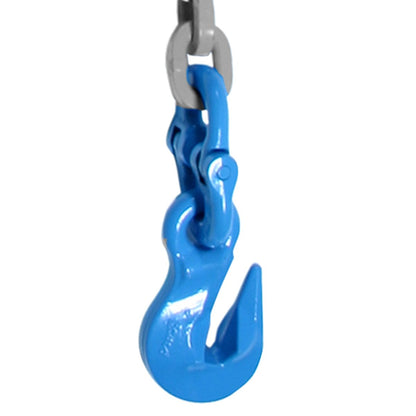 VULCAN Single Chain Slings with Grab Hooks - 9/32 Inch - Grade 120 - 10 Feet