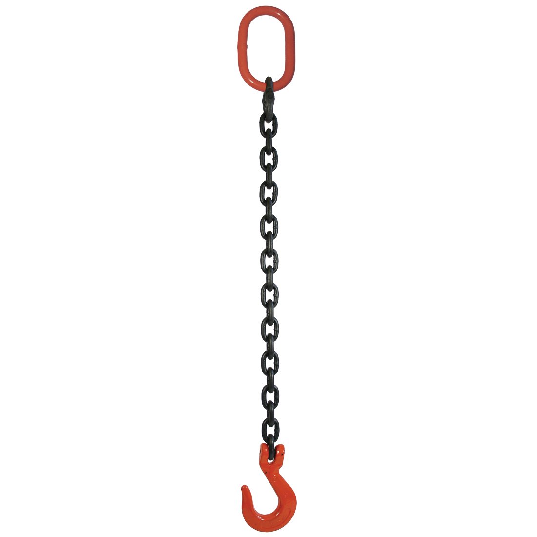 VULCAN Single Leg Mechanical Lifting Sling with Sling Hook - 3/8 Inch ...