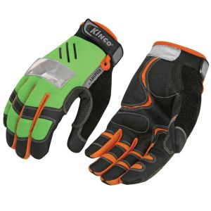 Pro Series Reflector Lime Gloves