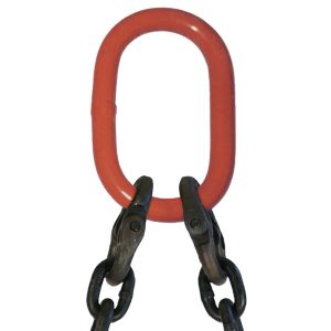 9/32" G80 Double Leg Mechanical Lifting Slings with Grab Hooks