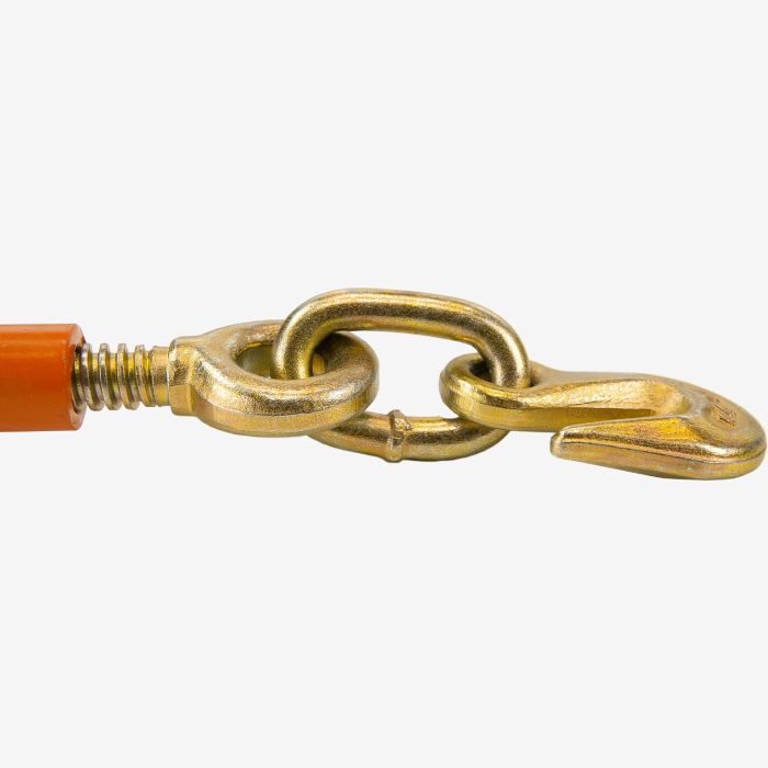 Vulcan Binder Chain with Clevis Grab Hooks - Grade 70 - 5/16 inch x 16 Foot - 4,700 Pound Safe Working Load BT678532-16