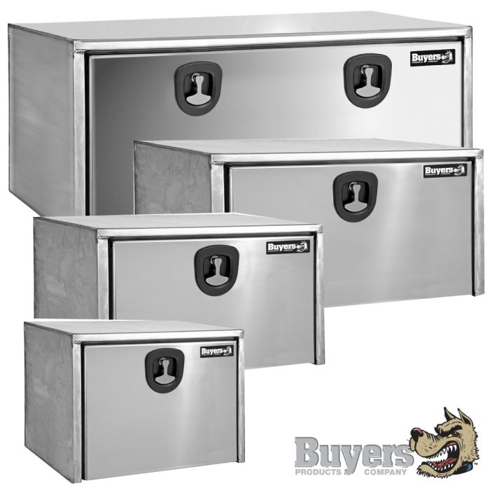 Buyers Stainless Steel Underbody Tool Boxes