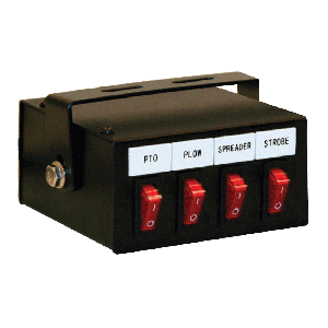 Four Function Illuminated Rocker Switch Box