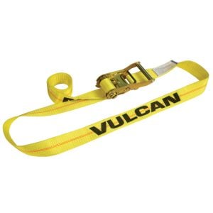 VULCAN Ratchet Style Lashing Strap - 2 Inch x 10 Foot