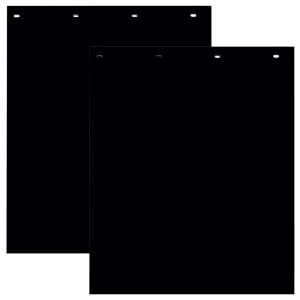 Buyers Polymer Mud Flaps For Big Rigs and Semi Trucks - 24 Inch x 30 Inch - Black