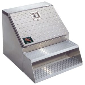 RCI Aluminum Tough-Step Toolboxes with Diamond Plate Door