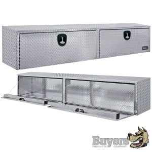 BUYERS Aluminum Topside Toolboxes - Double Door