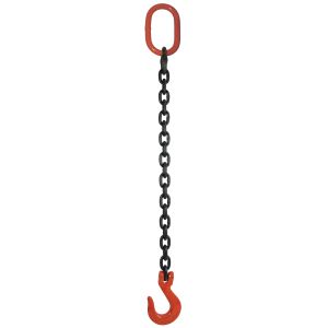 3/8" G80 Single Leg Mechanical Lifting Slings with Sling Hook