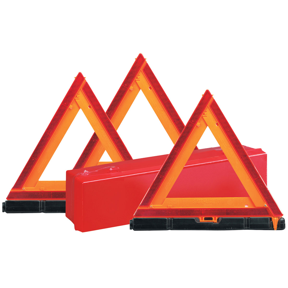 Roadside Warning Reflective Triangles Truck N