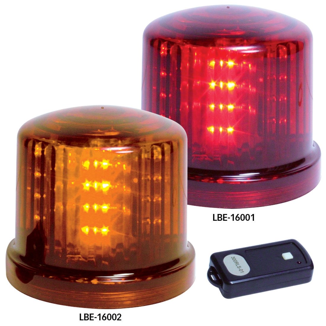 battery powered red beacon light